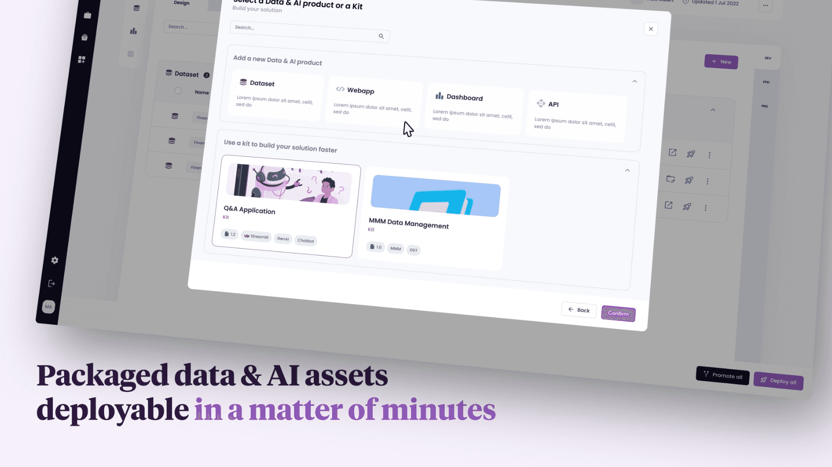 Radians: Data & AI Deployment Platform project still 3
